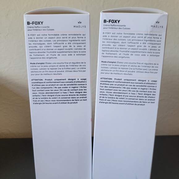 MAELYS B-FOXY Inner Thigh firming cream NEW, set of 2 - Picture 2 of 6